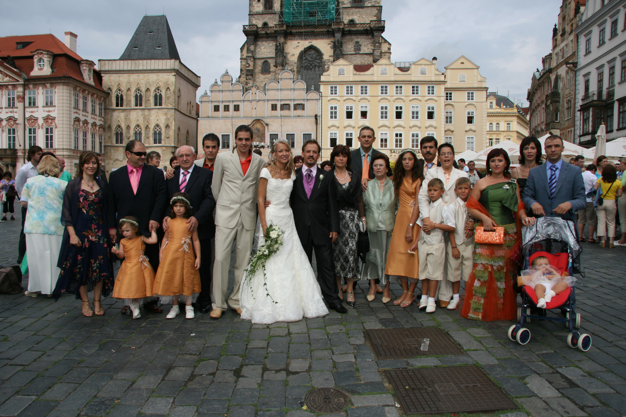 familia castellar en Praga