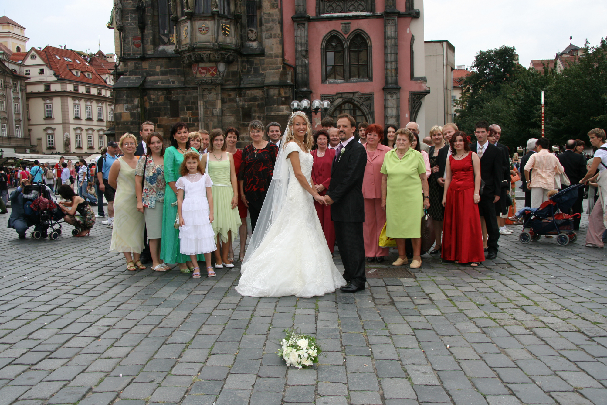 familia checa en Praga